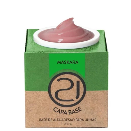 Ecoline ONEFix Capa Base 28g Nails 21 UV LED Para Alongamento De Unhas Variação:Maskara