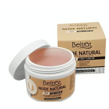 Gel Supreme Beltrat 24g UV LED Para Alongamento De Unhas Pink Nude Variação:Nude Natural