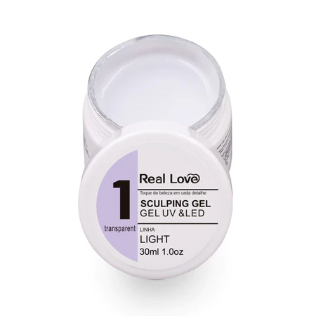 Gel Sculpting Real Love 30ml UV LED Para Alongamento De Unhas Profissional Variação:01