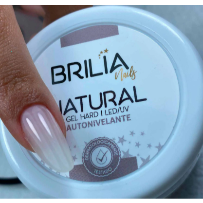 Gel Brilia Nails 25g UV LED Para Alongamento De Unhas Control Autonivelante Variação:Autonivelante Natural