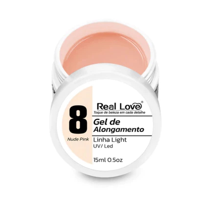 Gel Sculpting Real Love 15ml UV LED Para Alongamento De Unhas Profissional Variação:08