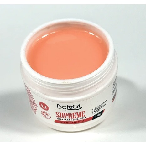 Gel Supreme Beltrat 14g UV LED Para Alongamento De Unhas Gel Hard Profissional Variação:Pink Style
