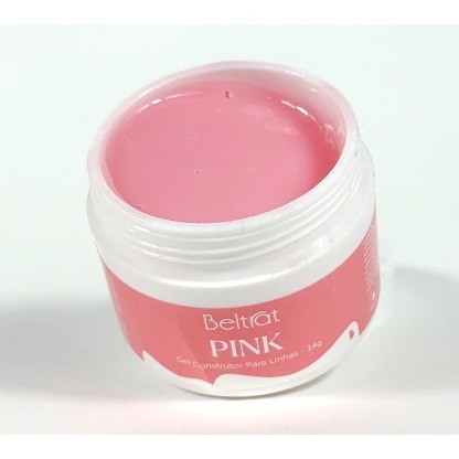 Gel Construtor Beltrat 14g UV LED Para Alongamento De Unhas Nude Rosé Pink Branco Variação:Pink