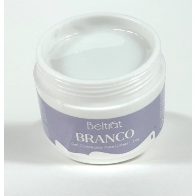 Gel Construtor Beltrat 14g UV LED Para Alongamento De Unhas Nude Rosé Pink Branco Variação:Branco
