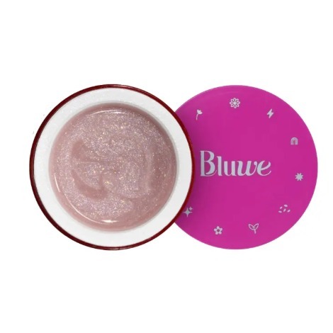 Gel Bluwe 30g UV LED Para Alongamento De Unhas Construtor Gummy Shine Profissional Variação:Gel Shine Super Morganita