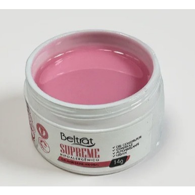 Gel Supreme Beltrat 24g UV LED Para Alongamento De Unhas Pink Nude Variação:Pink Natural