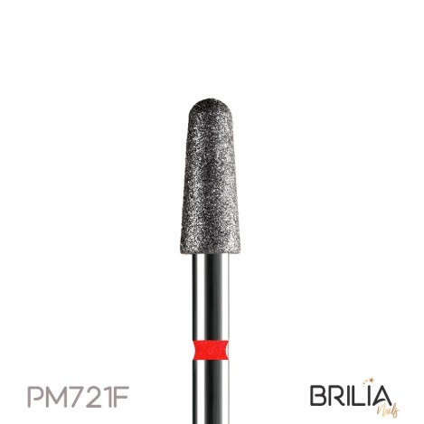 Broca Diamantada Tungstênio Brilia Nails Para Unhas Nail Designer Profissional Variação:PM721F