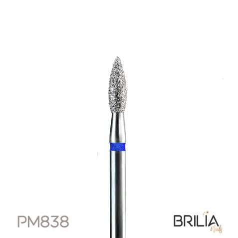Broca Diamantada Tungstênio Brilia Nails Para Unhas Nail Designer Profissional Variação:PM838