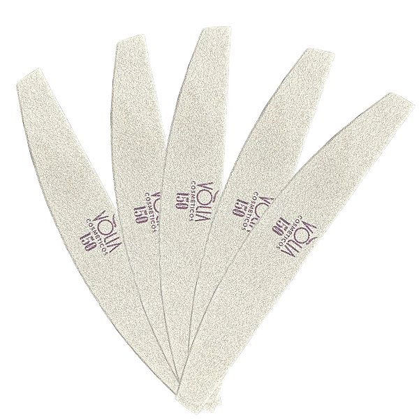 Lixa Vólia Para Unhas Gramatura 150 Ou 180 Gel Fibra Acrílico Profissional Variação:150