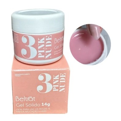 Gel Sólido Beltrat 14g Molde F1 UV LED Alongamento De Unhas Variação:Número 3