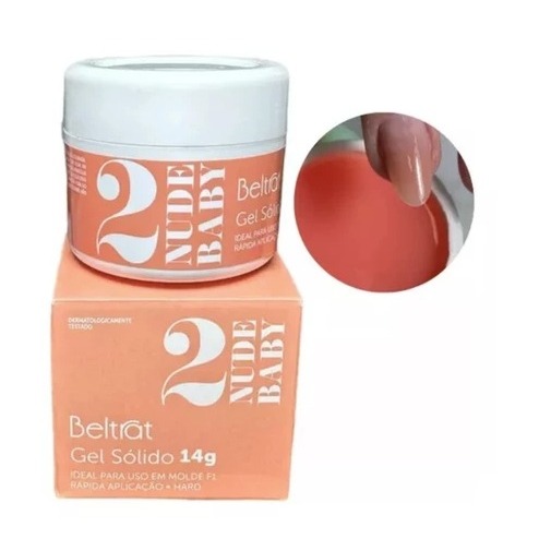 Gel Sólido Beltrat 14g Molde F1 UV LED Alongamento De Unhas Variação:Número 2