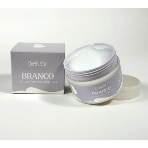 Gel Construtor Beltrat 24g UV LED Para Alongamento De Unhas Nude Pink Branco Clear Variação:Branco