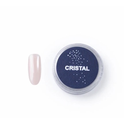 Pó Cromado Bluwe ShineBlu 0,5g Nail Art Unhas Efeito Espelhado Holográfico Variação:Cristal