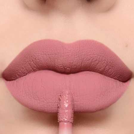 Batom Mari Maria Creamy Matte e Acqua Tint Lábios Alta Fixação Maquiagem Profissional Variação:Batom Rose Nude