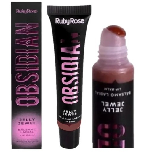 Ruby Rose Obsidian Jelly Jewel Bálsamo Labial Lip Balm Hidratante Com Cor Variação:Tiger Eye