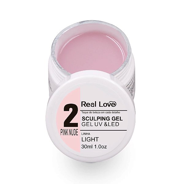 Gel Sculpting Real Love 30ml UV LED Para Alongamento De Unhas Profissional Variação:02
