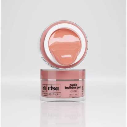 Gel Builder Hard Risa 50g UV LED Para Alongamento De Unhas Variação:Euro