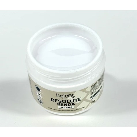 Gel Resolute Beltrat 14g UV LED Para Alongamento De Unhas Gel Construtor Variação:Renda