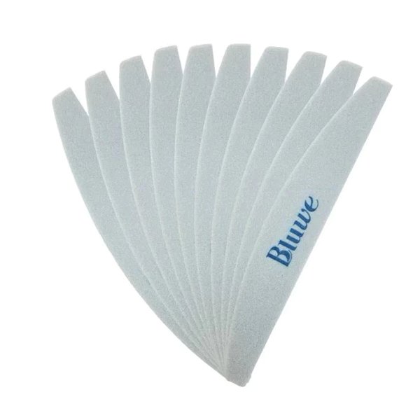 Kit Refil Adesivo Lixa Bluwe Para Unhas Gel Fibra Alongamento Nail Designer Variação:Lixa Buffer