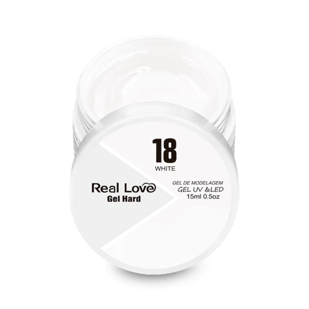 Gel Hard Real Love 15ml UV LED Para Alongamento De Unhas Profissional Variação:18