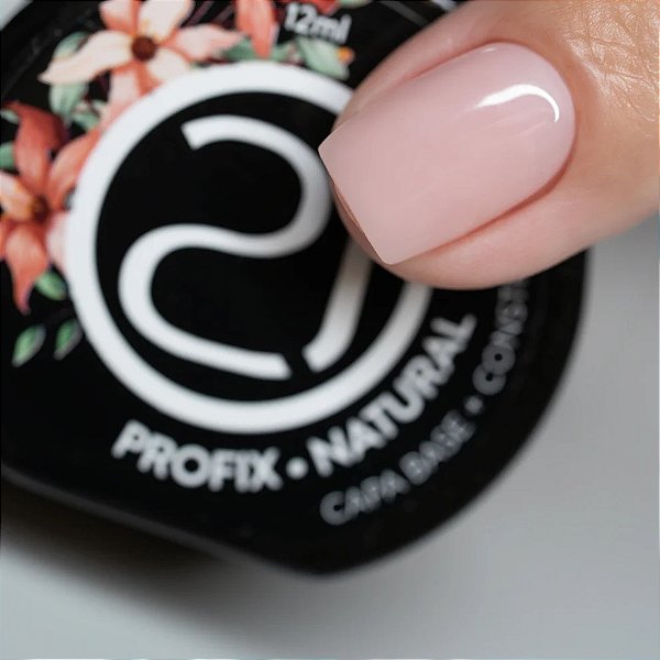 Gel Profix Nails 21 Capa Base Construção 12ml Alongamento Unhas Fibra Molde F1 UV LED Variação:Natural
