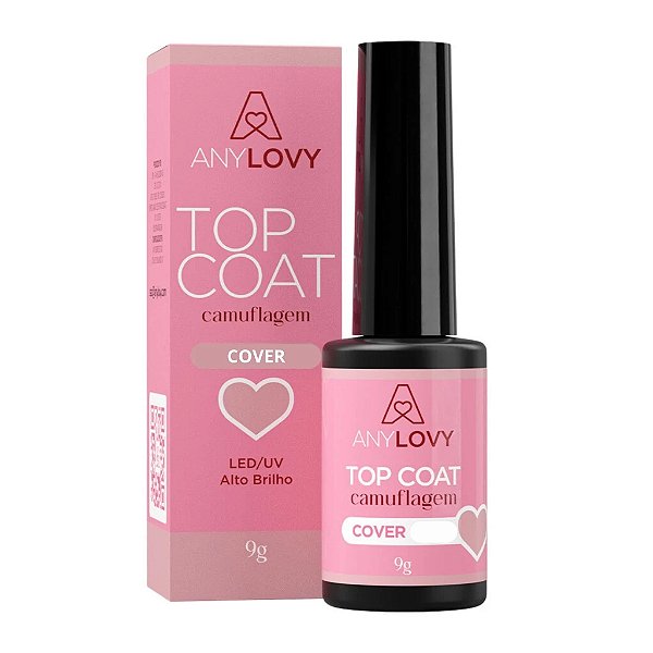 Top Coat Anylovy 9g 10g UV LED Para Unhas Efeito Cristal Matte Glitter Cover Variação:Top Coat Cover