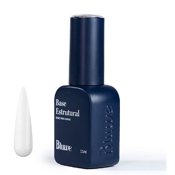 Base Estrutural Bluwe 11ml UV LED Para Blindagem Alongamento Gel Fibra Variação:SilkWhite