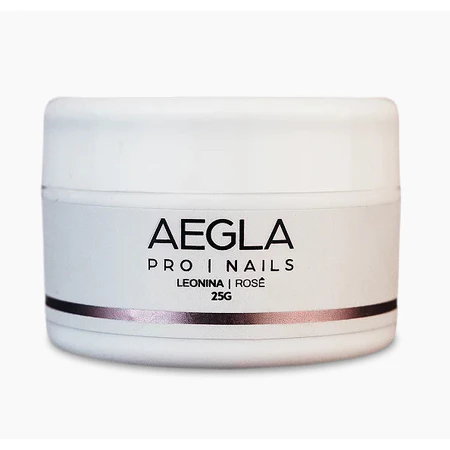 Gel Aegla 25g UV LED Para Alongamento De Unhas Katerine Santorini Troia Atenas Variação:Leonina | Rosê