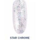Flake Bluwe Star Chrome 0,5g Nail Art Unhas Efeito Cromado Brilhante Variação:Star Chrome