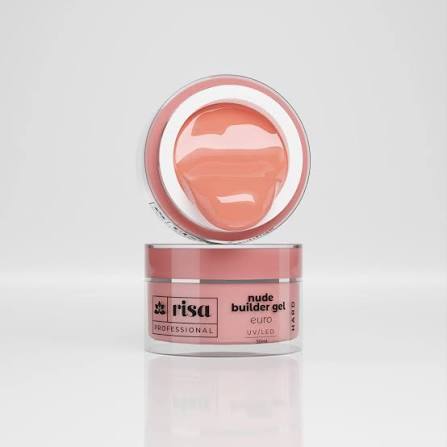 Gel Control Construtor Risa 30g UV LED Para Alongamento De Unhas Variação:Euro