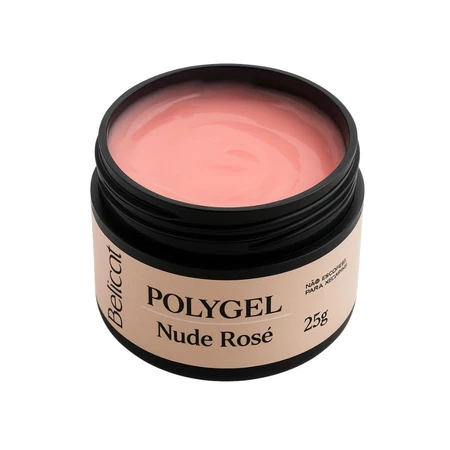 Polygel Beltrat 25g UV LED Para Alongamento De Unhas Nude Branco Nude Rose Variação:Nude Rose