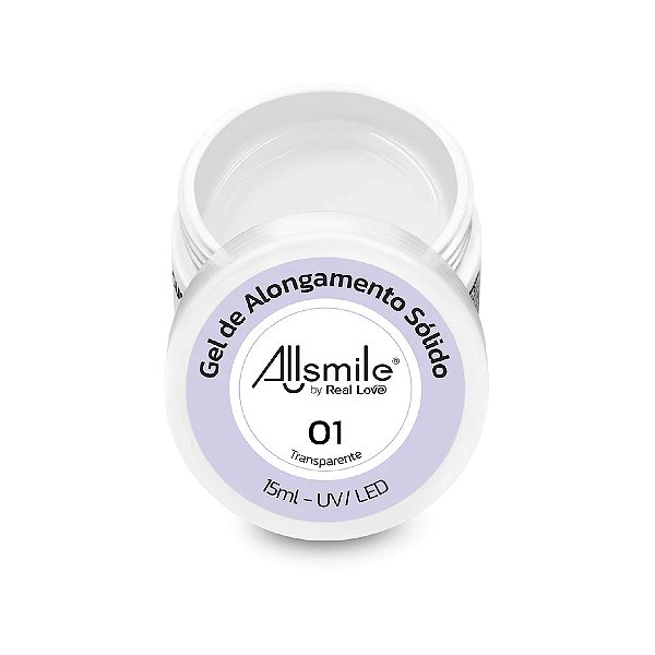 Gel Sólido Real Love 15ml UV LED Para Decoração E Nail Art De Unhas Variação:01