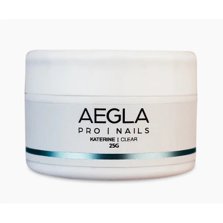 Gel Aegla 25g UV LED Para Alongamento De Unhas Katerine Santorini Troia Atenas Variação:Katerine | Clear