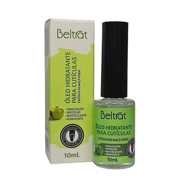 Óleo Hidratante De Cutícula Beltrat 10ml Unhas Manicure Nail Designer Variação:Maçã Verde