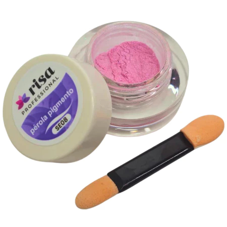 Risa Aurora Pérola Furta-Cor Pigmento 3g Para Decoração De Unhas Efeito Perolado Variação:SE08