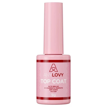 Top Coat Anylovy 9g 10g UV LED Para Unhas Efeito Cristal Matte Glitter Cover Variação:Top Coat