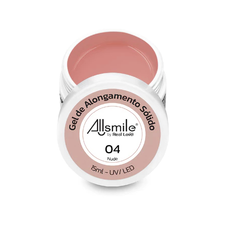 Gel Sólido Real Love 15ml UV LED Para Decoração E Nail Art De Unhas Variação:04