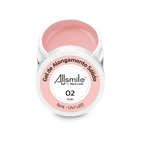 Gel Sólido Real Love 15ml UV LED Para Decoração E Nail Art De Unhas Variação:02