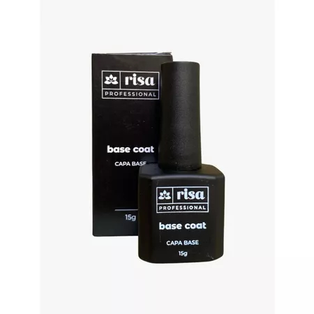 Base Coat Clear Risa 15g Sem HEMA UV LED Para Alongamento E Esmaltação Gel
