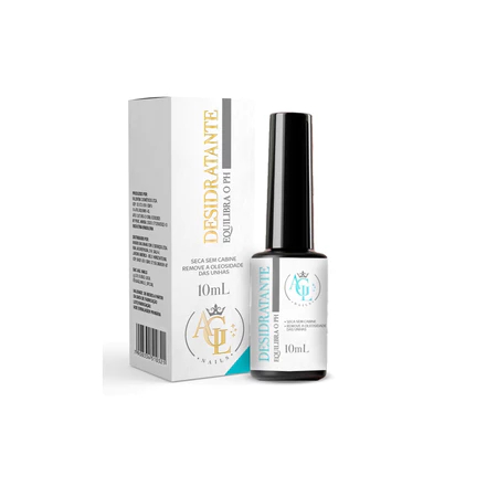 AGL Nails Desidratante Regulador de pH 10ml Preparador Para Alongamento de Unhas