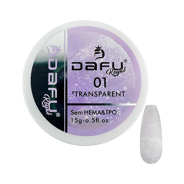 Gel Construtor 15g Transparente 01 DAFU