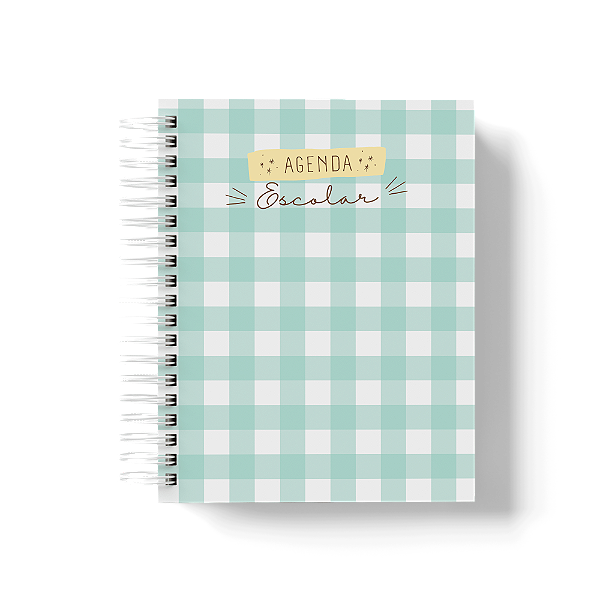 Agenda Escolar Permanente - Menino