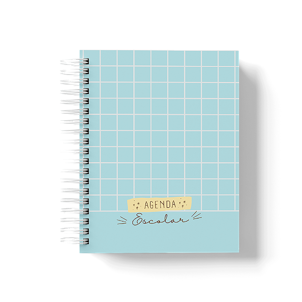 Agenda Escolar Permanente - Menino