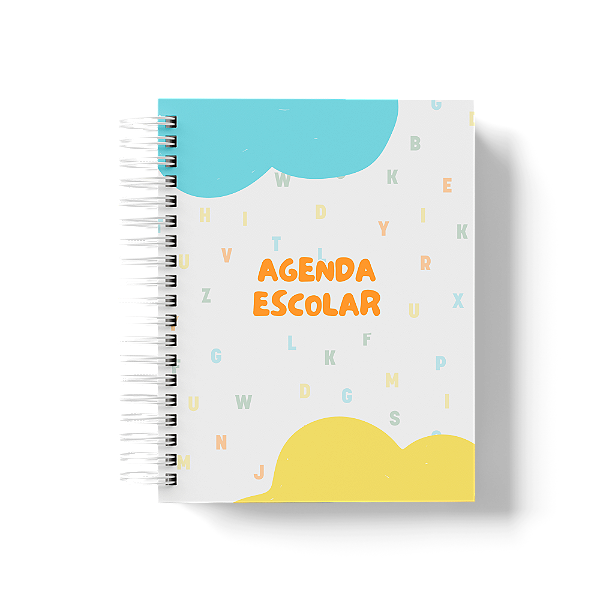 Agenda Escolar Permanente - Menino
