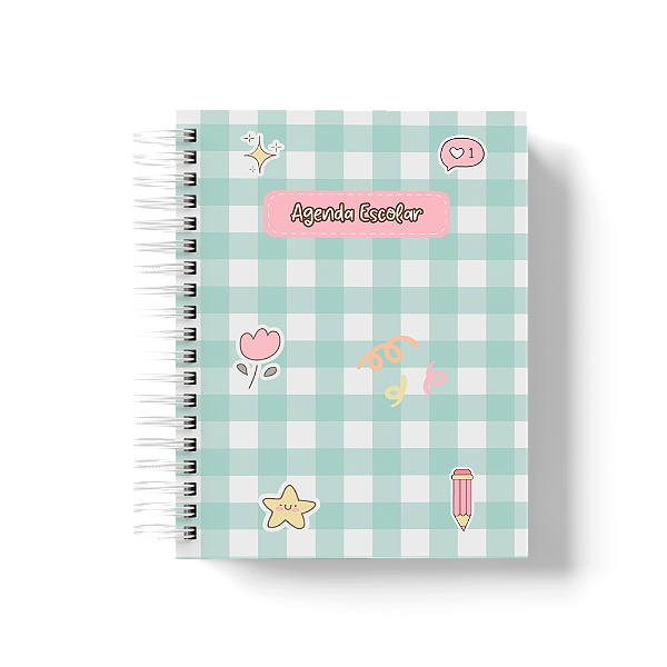 Agenda Escolar Permanente - Menina