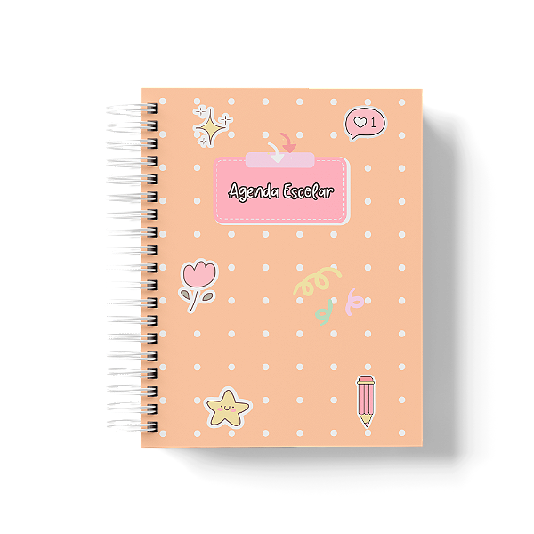 Agenda Escolar Permanente - Menina