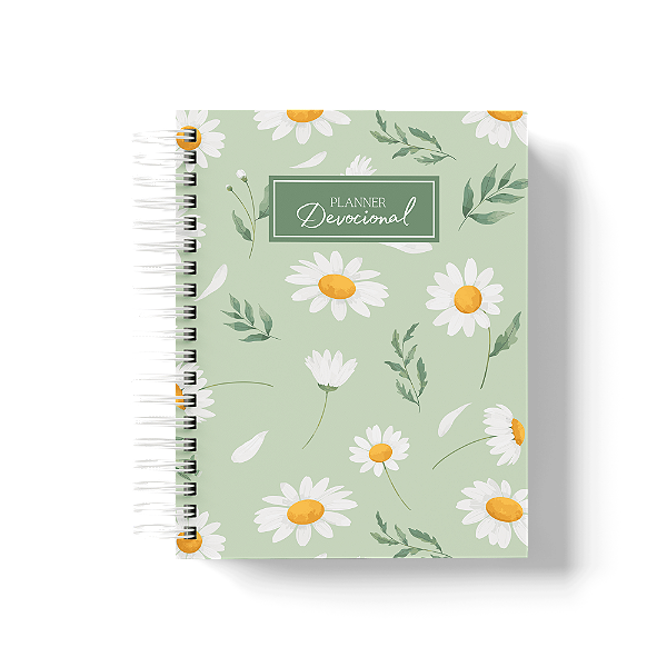 Planner Devocional Evangélico: Margaridas