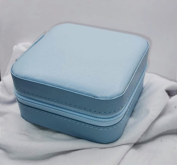 Porta joias de plástico - Azul bebê