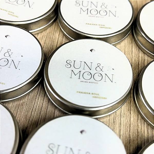 Vela Pocket Lata 20g - Personalize