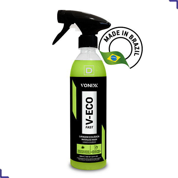 V-eco Fast Lavagem Carro Moto Ecológica A Seco 500ML
